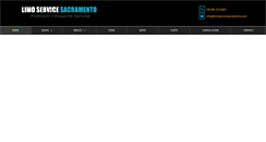 Desktop Screenshot of limoservicesacramento.com